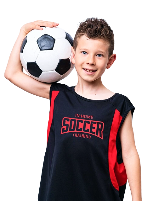 Kid Holding a Soccer Ball