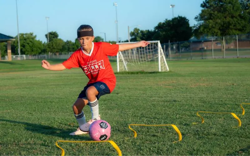 soccer footwork drills training | at home private soccer lessons for kids near me